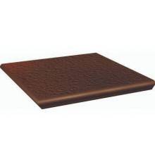 Ступени Ceramika Paradyz Cloud Brown Duro матовые, морозостойкие наружные с капиносом