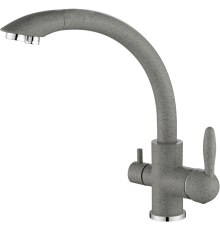 Смеситель для кухни Paulmark Essen Es213001-310 серый
