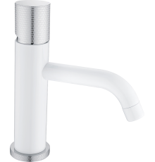 Смеситель для раковины Boheme Stick 121-WCR.2 white touch chrome