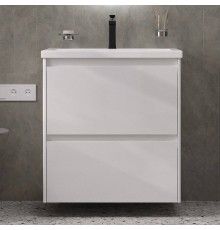 Тумба под раковину Velvex Klaufs 70.2Y белая, подвесная