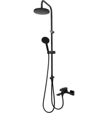 Душевая стойка Orange Lutz Lutz M04-932b черная