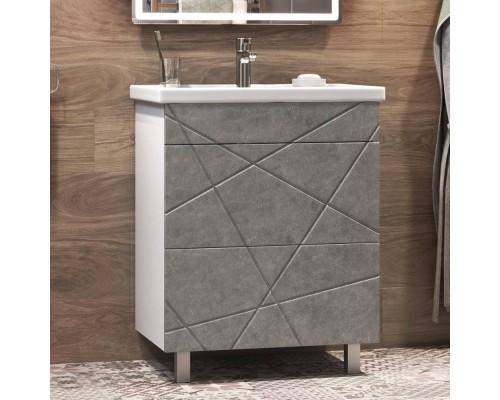Тумба под раковину Vigo Geometry 60 бетон