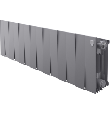 Радиатор биметаллический Royal Thermo Piano Forte 200 silver satin, 14 секций