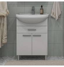 Тумба с раковиной SanStar Аура 60 раковина Уют