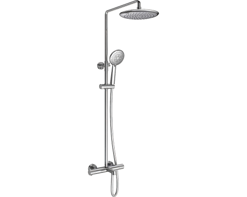 Душевая стойка Vincea Desire VSFS-1D1TCH с термостатом, хром