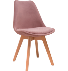 Стул Woodville Bonuss 15322 light purple, ножки wood
