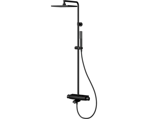 Душевая стойка Teska Mira DK3680 черный матовый