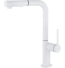 Смеситель для кухни Paulmark Neo Ne214419-431, матовый белый