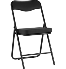 Стул Stool Group Джонни экокожа черная, каркас черный матовый