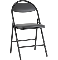 Стул Stool Group Hagen экокожа серая, каркас черный