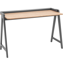 Письменный стол Stool Group Pyramid светлое дерево, серый