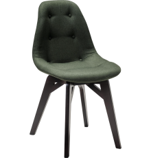Стул R-Home Eames Lite темно-зеленый, ножки венге