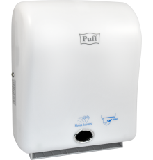 Диспенсер бумажных полотенец Puff 4110 белый
