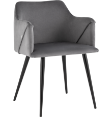 Стул Stool Group Джоэл велюр серый