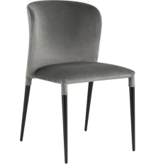 Стул Stool Group Лори велюр серый