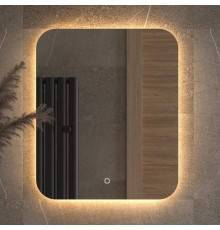 Зеркало Defesto Opti DF 2813S 50х60 с LED-подсветкой, 3000К, сенсорный выключатель