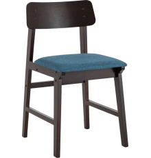 Комплект стульев Stool Group Oden S New эспрессо, мягкое сидение синее 2 шт