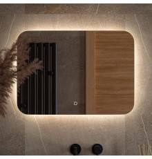 Зеркало Defesto Opti DF 2804SH 70х50 с LED-подсветкой, 4500К, сенсорный выключатель
