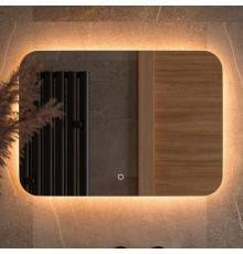 Зеркало Defesto Opti DF 2814SH 70х50 с LED-подсветкой, 3000К, сенсорный выключатель