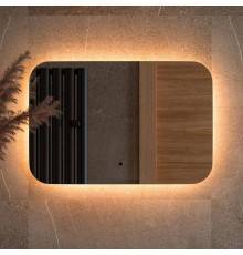 Зеркало Defesto Opti DF 2812RH 60х40 с LED-подсветкой, 3000К, инфракрасный выключатель