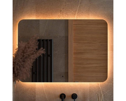 Зеркало Defesto Opti DF 2819RH 100х70 с LED-подсветкой, 3000К, инфракрасный выключатель
