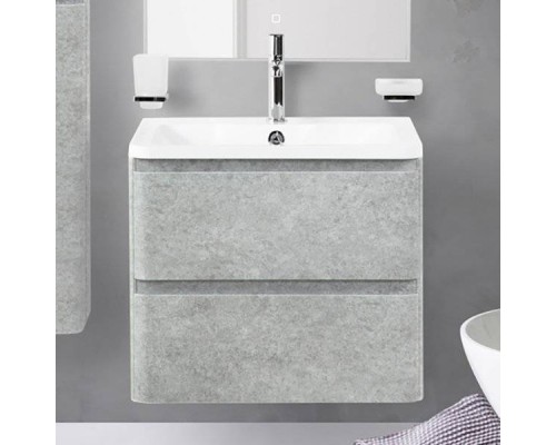 Тумба под раковину BelBagno Albano 60 подвесная, cemento verona grigio
