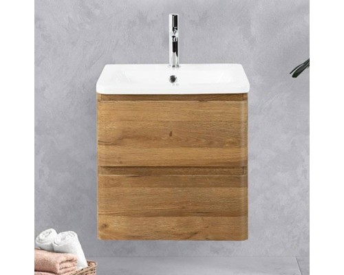 Тумба под раковину BelBagno Albano-Cer 50 подвесная, rovere rustico