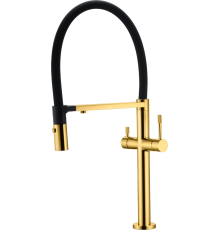 Смеситель для кухни Boheme Uno 115-G gold