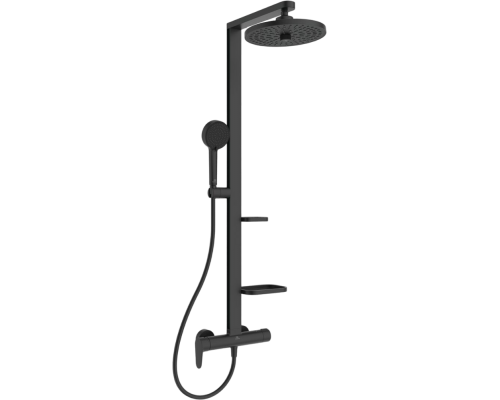 Душевая стойка Ideal Standard Alu+ BD584XG, silk black