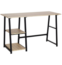 Письменный стол BRABIX Loft CD-006 120х50 см, дуб натуральный, ножки черные