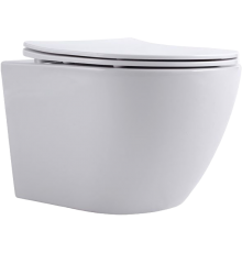 Унитаз подвесной Aquanet Cetus 249710 безободковый, с микролифтом