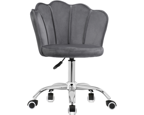 Компьютерное кресло Woodville Bud grey, опора chrome