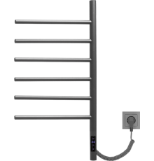 Полотенцесушитель электрический Vincea VTD-1S2CGE графит