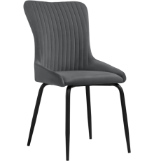 Стул Woodville Lado gray, ножки black
