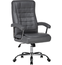 Кресло руководителя Woodville Idon light gray