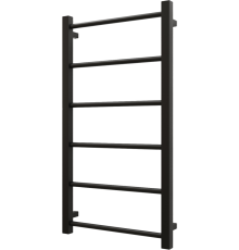 Полотенцесушитель водяной Grota Simple 80x43, RAL9005 черный матовый