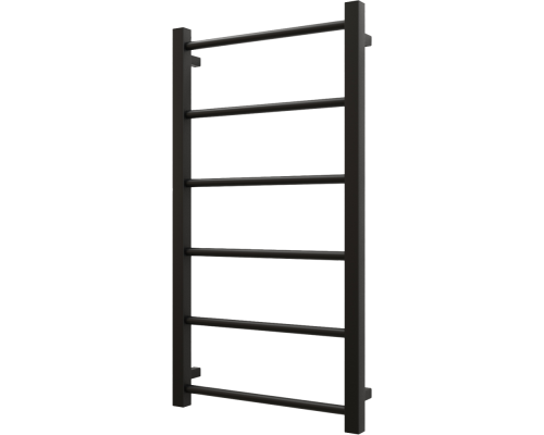 Полотенцесушитель водяной Grota Simple 80x43, RAL9005 черный матовый