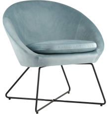 Кресло Stool Group Колумбия пыльно-голубое