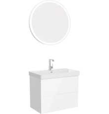 Мебель для ванной комнаты VitrA Metropole Pure 80 глянцевая белая