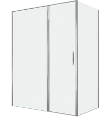Душевой уголок Allen Brau Priority 160x90, профиль хром, стекло прозрачное