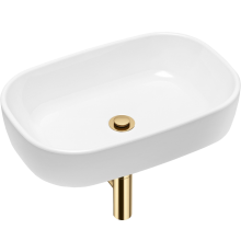 Раковина Lavinia Boho Bathroom Sink 21520039 с сифоном и донным клапаном, золото