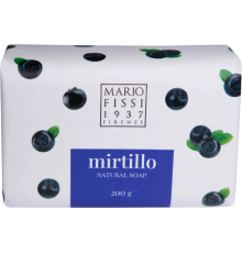 Твердое мыло MARIO FISSI 1937 Фрутомания mirtillo, глицериновое, увлажняющее, натуральное, 200 г