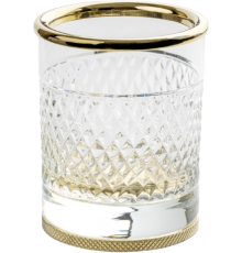 Стакан Boheme Aura 10252-G gold