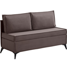 Кухонный диван Norta Loft XS 133x59x80 см велюр vivaldi 24