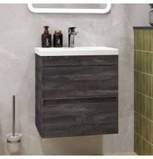 Тумба с раковиной Art Max Family-M 40 подвесная, iron stone