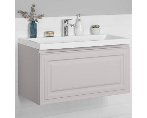 Тумба с раковиной Itana Verona 80 подвесная, керамик