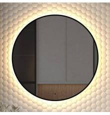 Зеркало круглое Defesto Aura DF 2995R 80x80, с теплой подсветкой