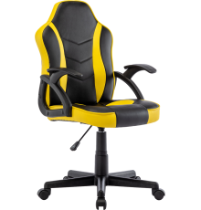 Игровое кресло BRABIX Shark GM-203 черное, желтое