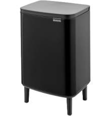 Мусорное ведро Brabantia Bo Hi 227226 12 л, матовое черное