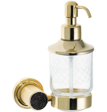 Дозатор Boheme Royal Cristal Black Gold подвесной